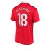 Billige Manchester United Casemiro #18 Hjemmetrøye 2022-23 Kortermet